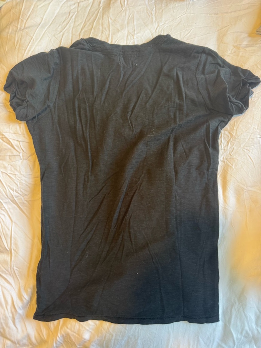 Aviator Nation Black V-Neck Short Sleeve Tee - Picture 4 of 4